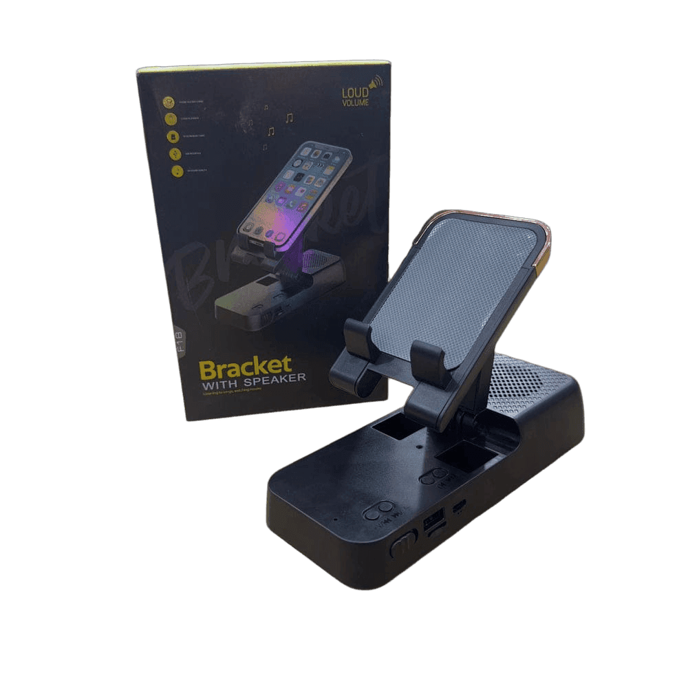 Mobile Phone Holder with Bluetooth Speaker F18
