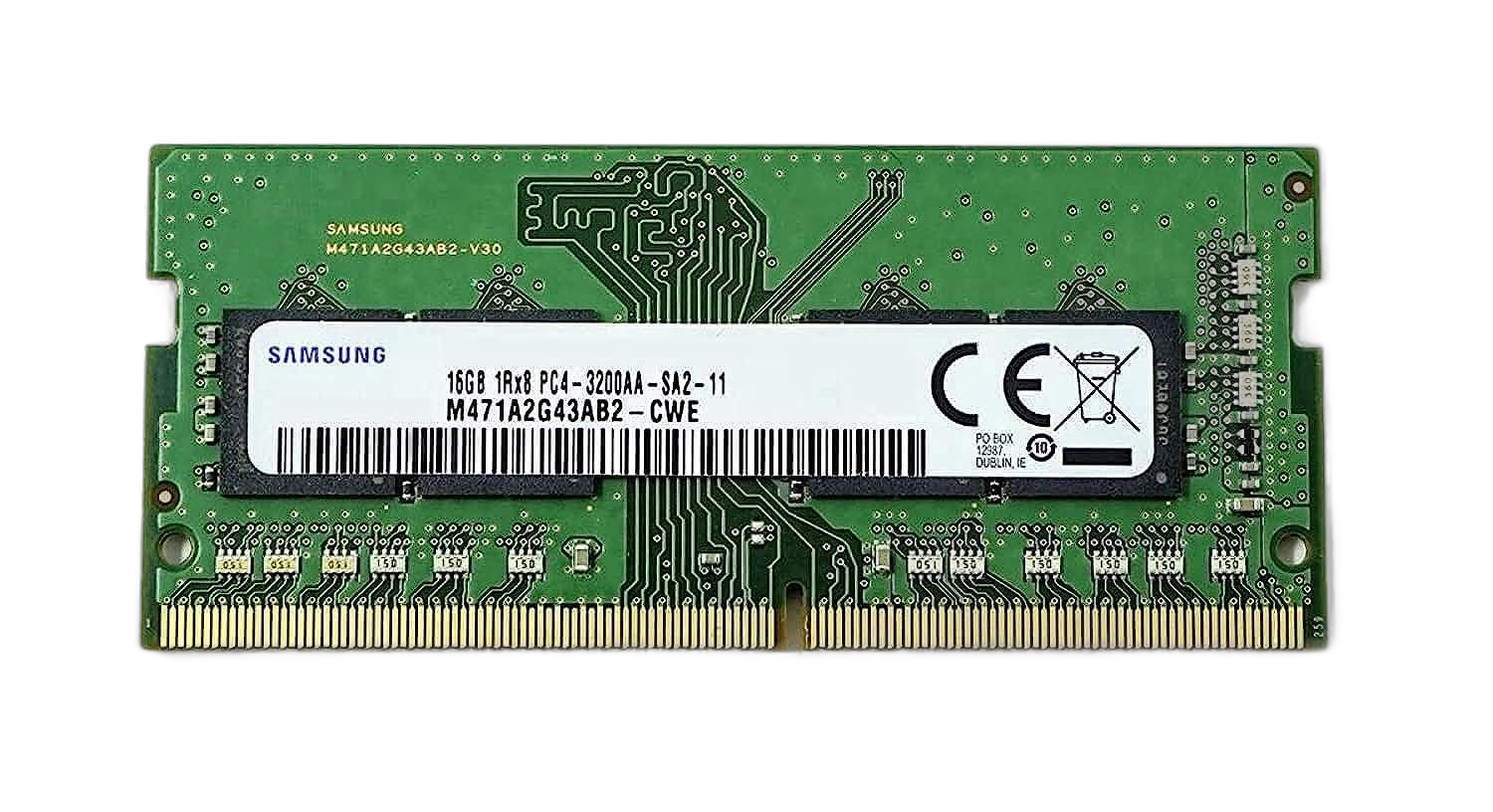 Samsung 16GB DDR4 3200MHz Laptop RAM (SODIMM)