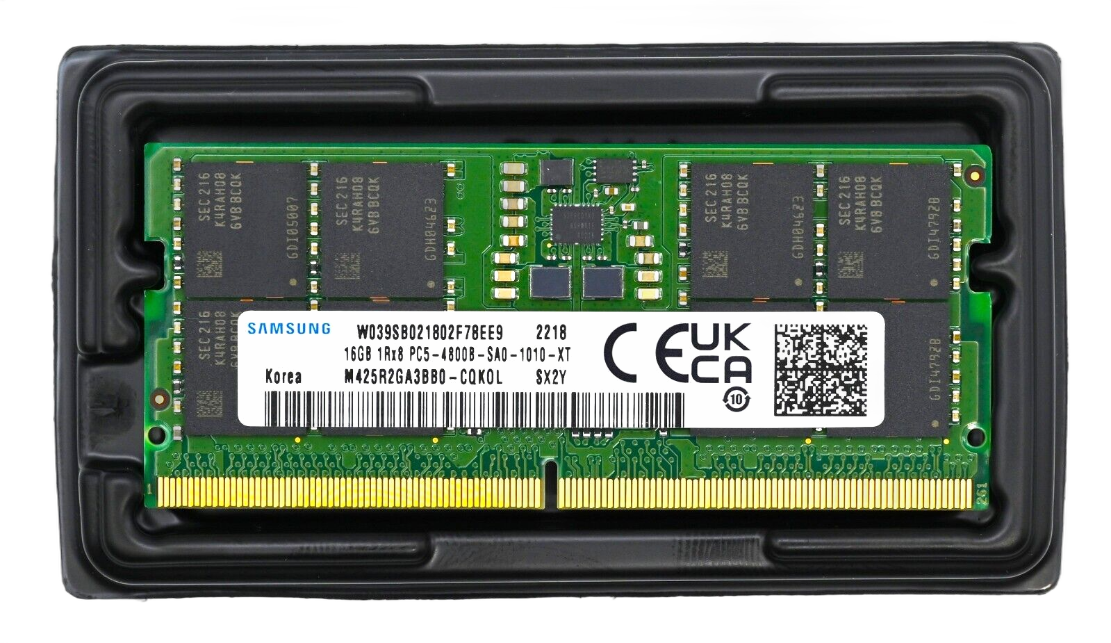 Samsung 16GB DDR5 4800MHz Laptop RAM (SODIMM)