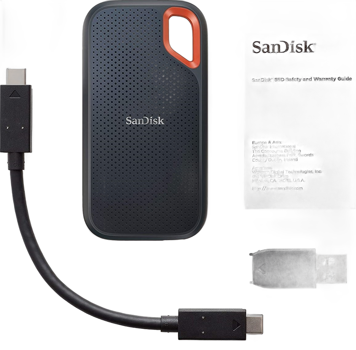 SanDisk Extreme Portable SSD 1TB (V2, USB-C)