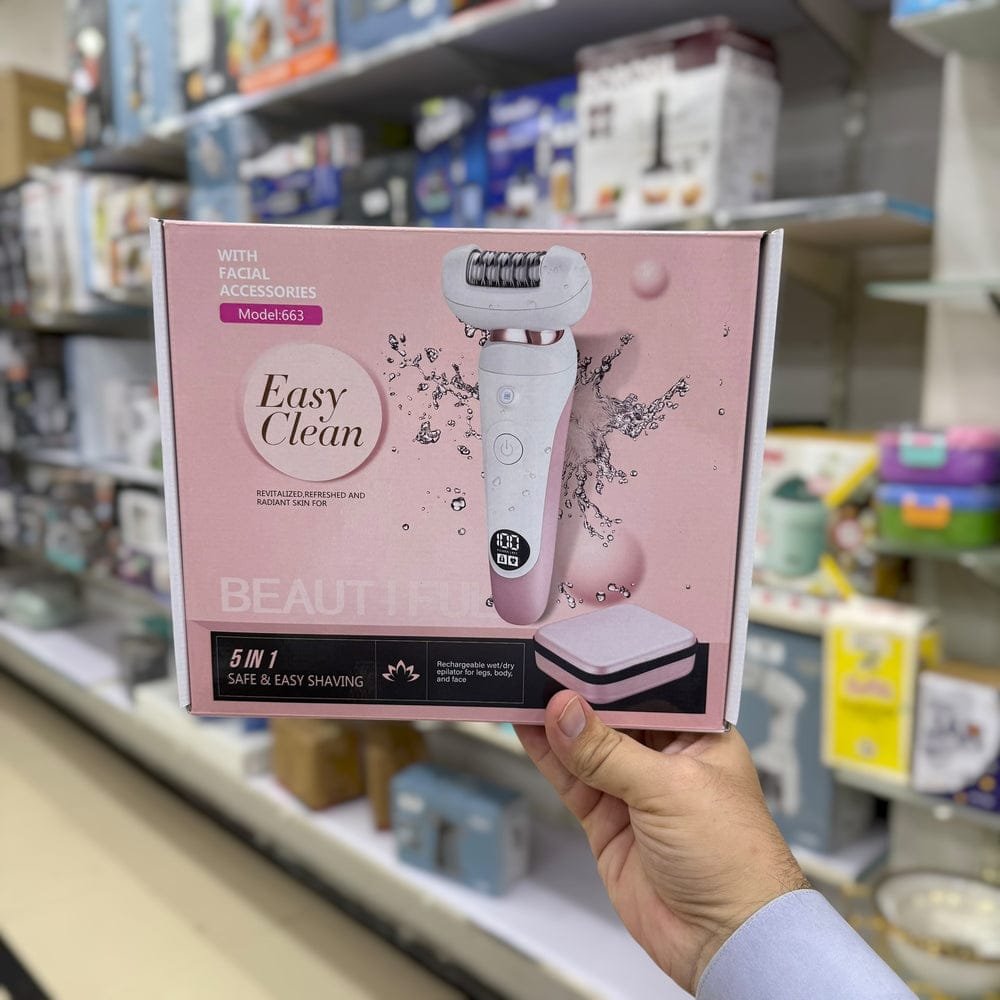5 in 1 Washable Ladies Epilator Kit 663