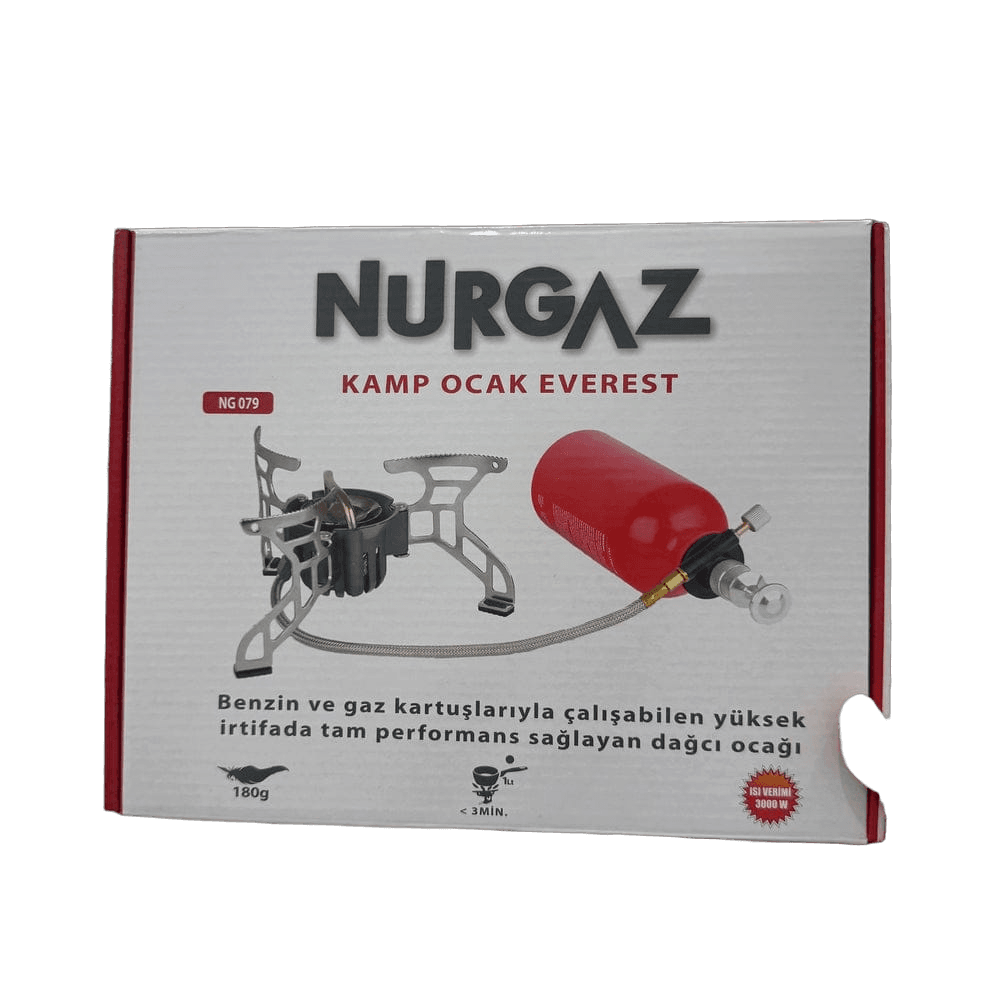 NURGAZ Multi-Fuel Camping Stove