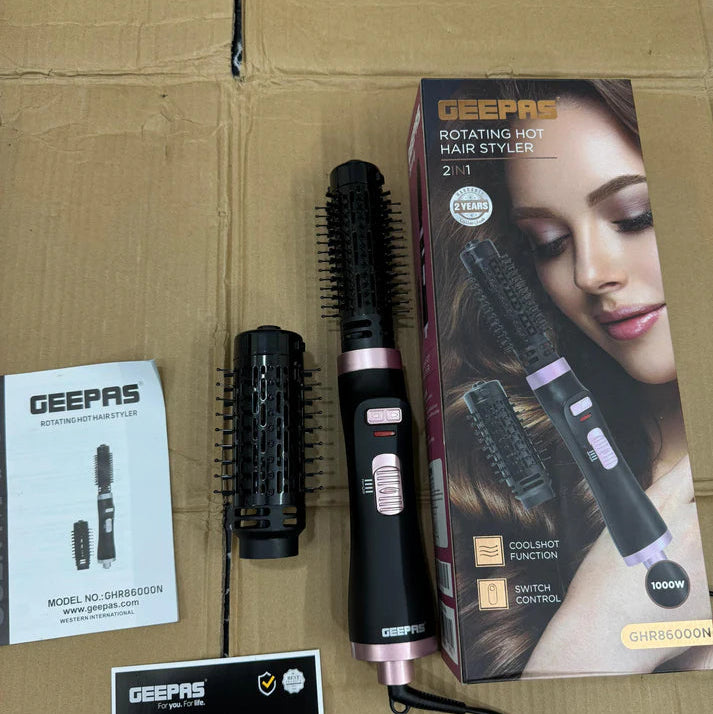 Geepas 2 in 1 Hot Hair Styler 86000